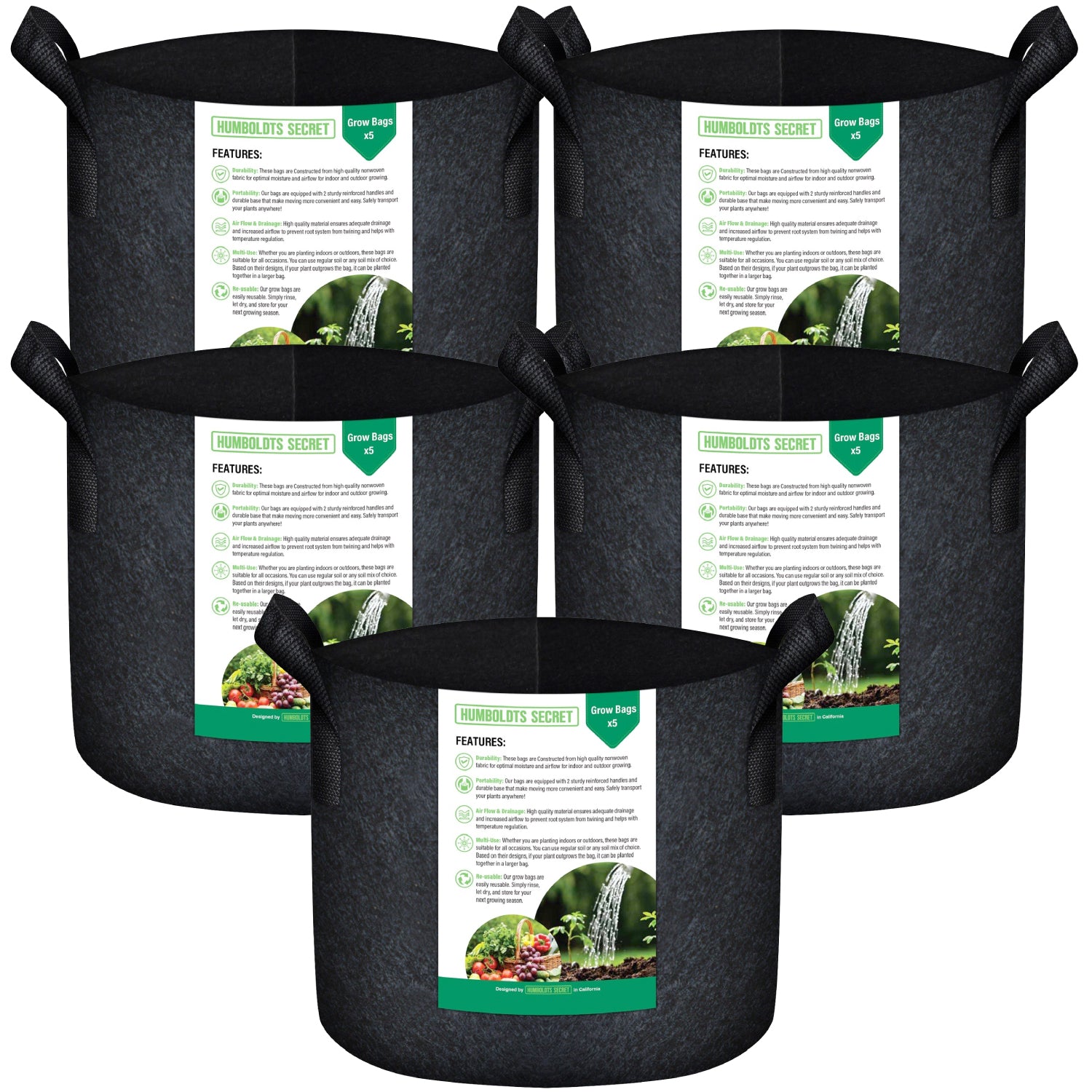 honor the plant grow bags Fabric Grow Bags – Humboldts Secret Supplies