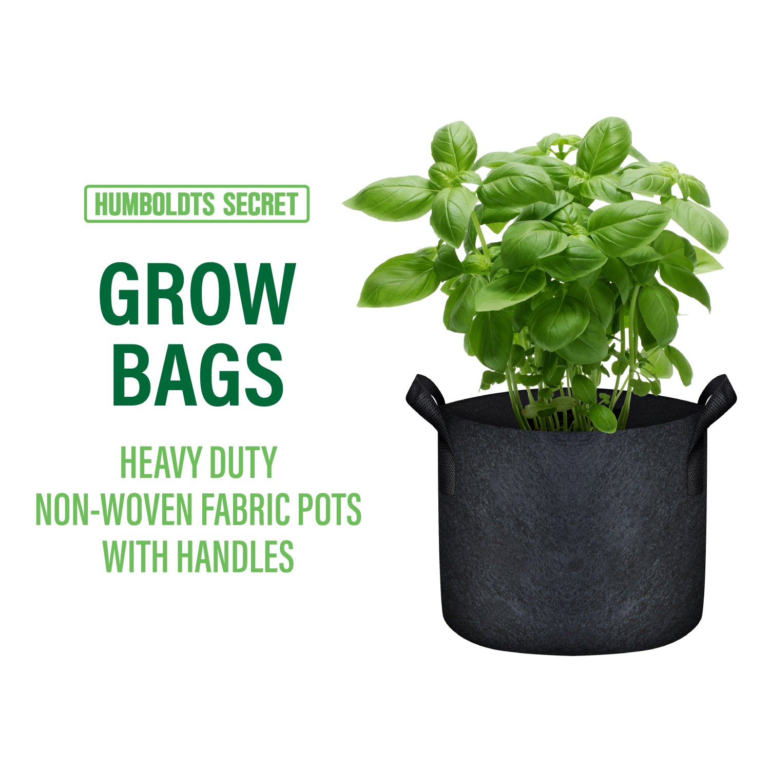 plant growing bags with handles Fabric Grow Bags – Humboldts Secret Supplies