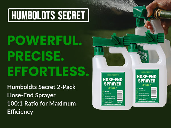 garden hose sprayer fertilizer Hose-End Sprayer – 32 Ounce (2-Pack) – Humboldts Secret Supplies