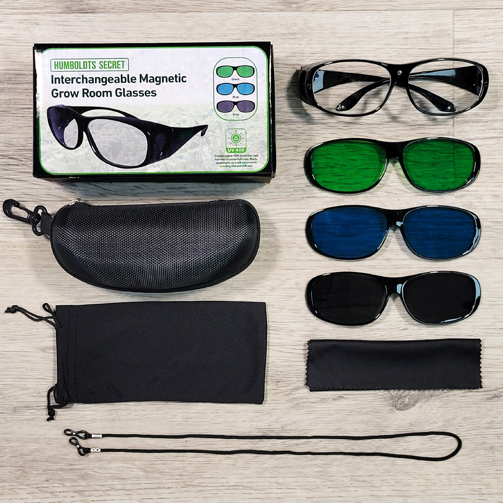 Grow Room Glasses w/ Interchangeable Lenses