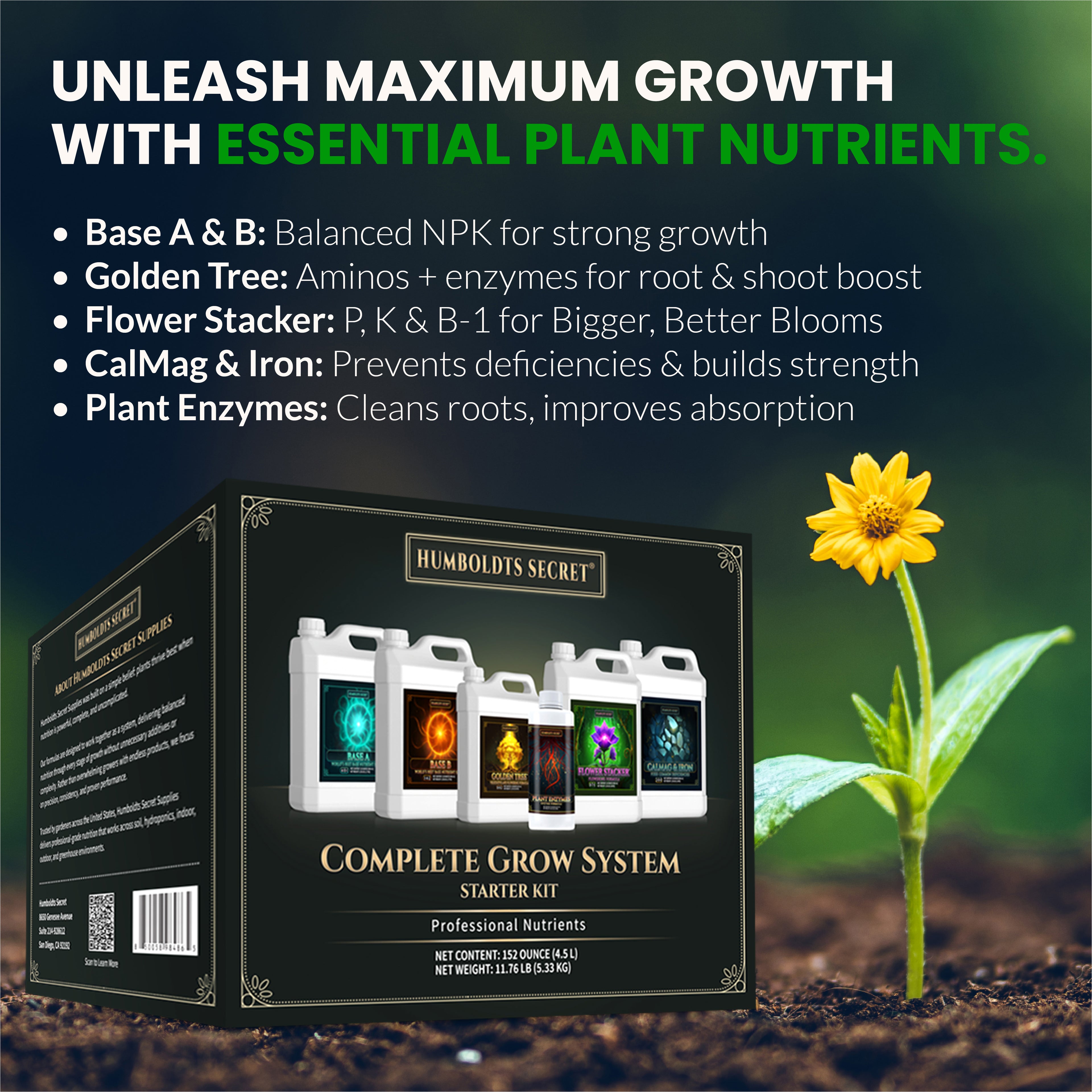 Starter Kit 2 – 8 Bottle Set (216 Ounce Total)