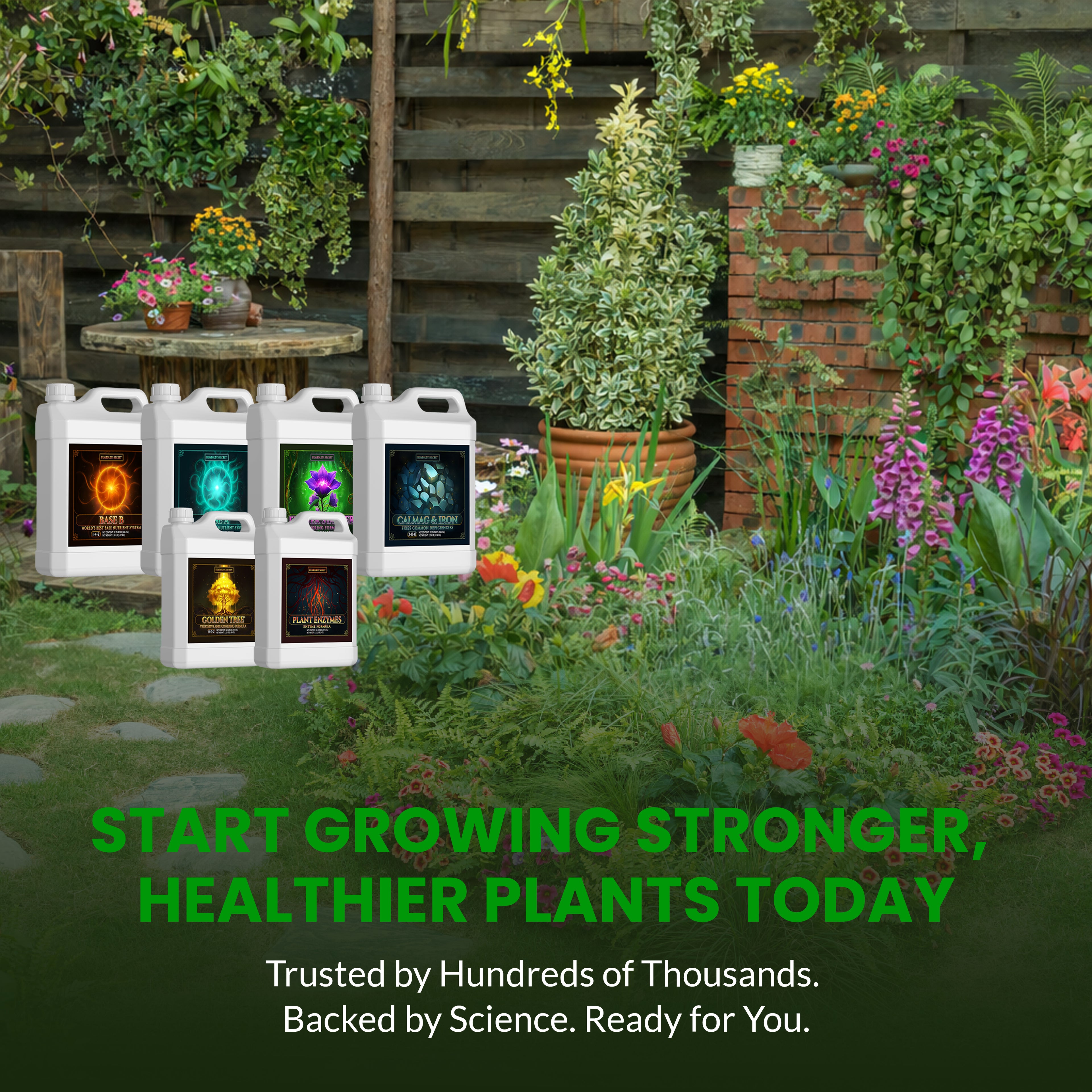 Starter Kit XL – 6 Bottle Set (576 Ounce Total)